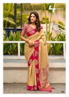 Madhavi By LT Weaving Satin Embroidery Sarees Exporters In India
